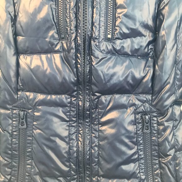 Hugo Boss puffer jacket detachable hood logo adjustable waist luxury designer - Picture 5 of 16